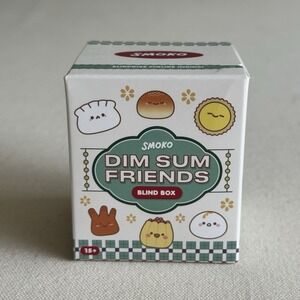 SMOKO Dim Sum Friends Figure Series 2.25" Mini-Figure Blind Box NEW Unopened